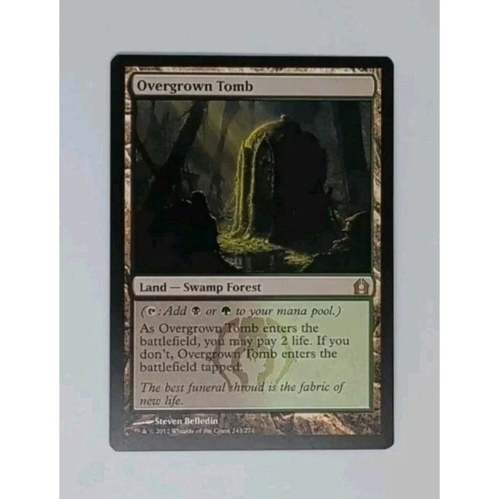 Rare Overgrown Tomb - Return to Ravnica (RTR) 2012, 243/274